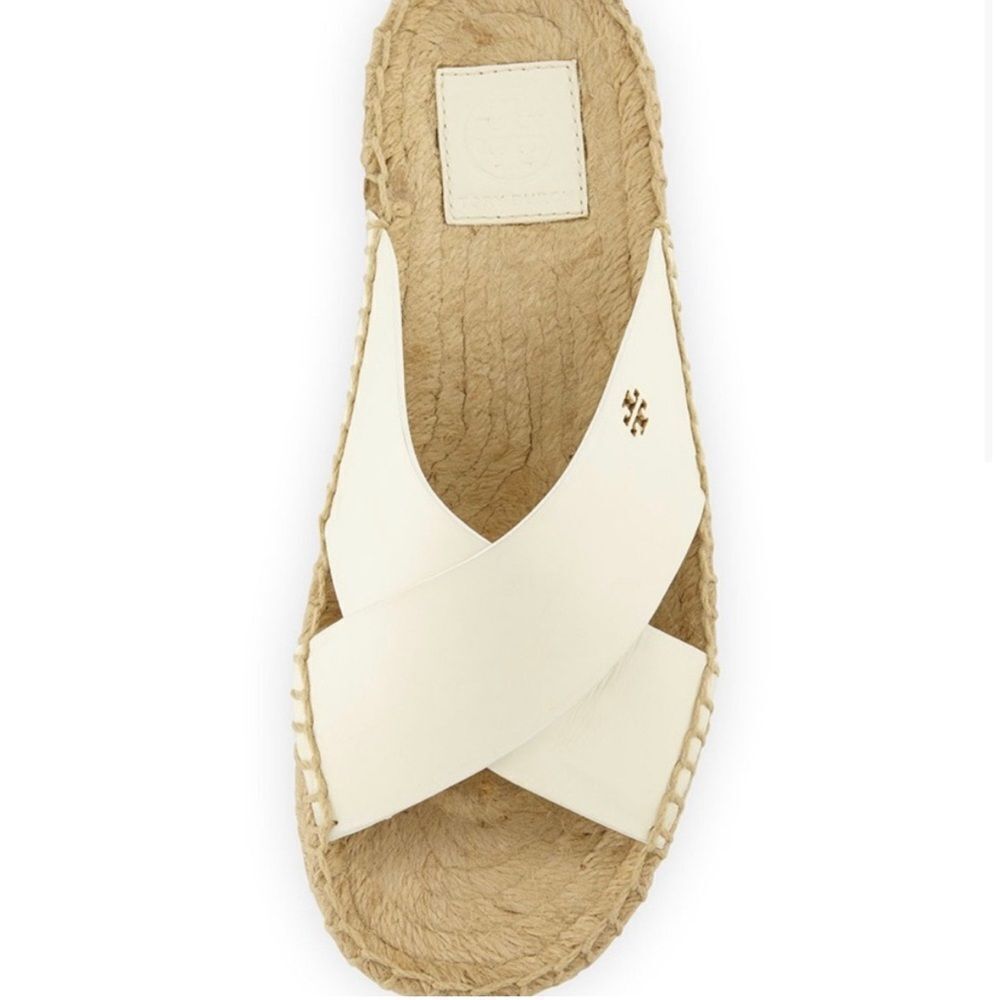 Tory Burch Bima Ivory Espadrille- Size 5.5 - Picture 2 of 7